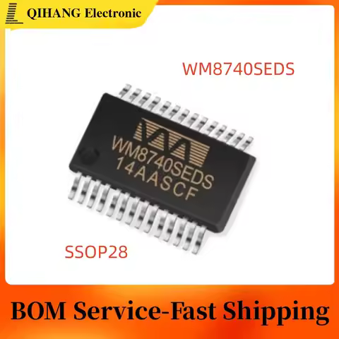 2-10PCS WM8740SEDS WM8740 WM 8740SEDS 8740 SSOP28