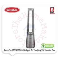 EuropAce Intelligent Air Purifying DC Bladeless Fan | Dual HEPA13 Filter | EBFZ10MG | EBF Z10MG (8 Y