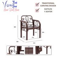 Von Bonjour Garden Chair Bench Datsun 1 Seater/2seater/3 seater Metal Bench indoor outdoor chair Sol