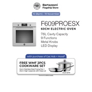 [11.11][NEW] Bertazzoni F609PROESX/F609PROESN 60cm 9 Function Built In Oven