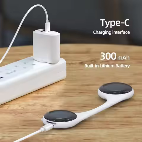 Ultra-Thin Bone Conduction Speaker Under Pillow Built-In Sounds Wireless Sound Bar Sleep Aid White N