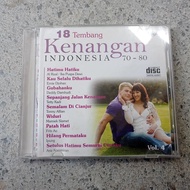 cd 18 tembang kenangan indonesia 70-80