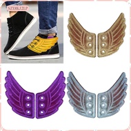 [szxmkj2lp] 1 Pair Men's Punk Shoes Angel