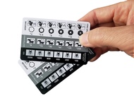 (2 Pack) DSLR/mirrorless Photography Cheat Sheets Credit Card Size Reference Card Fits in Pocket/Wal