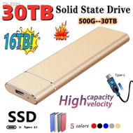 ✷ High Speed 2TB 4TB Hard Disks Portable External 16TB SSD Hard Drive USB 3.1 30TB Hard Disks Mobile Storage Decives