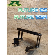 MONORACK RAPIDO ADJUSTABLE REAR RACK MONORACK HONDA  FUTURE 125 / Fi / W125I 100% ORIGINAL RAPIDO