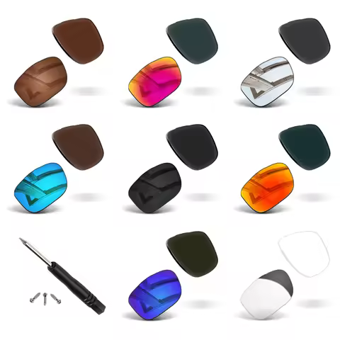 100% Precise-Fit Replacement Lenses With T4 Screwdriver & Screws For Oakley Two Face Asian Fit OO925