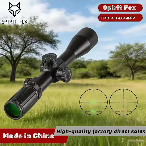 FireWolf TMD 4-14×44 front cross-split, side focusing, nitrogen-filled, waterproof, shockproof, tact
