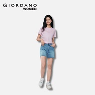 Giordano Women Cool Collection Sorbtex Cool Denim Shorts