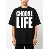 Choose Life Wham T-Shirt Retro Style 80s Size 90 Cm.-4XL New Men's Fashion Rock Hip Hop Pure Cotton 