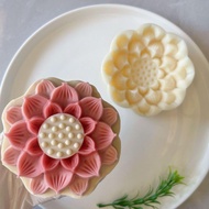 月餅模具 mooncake mould 200g ~ 250g setengah jin cetakan kek bulan besar pagoda tiga lapisan teratai pas