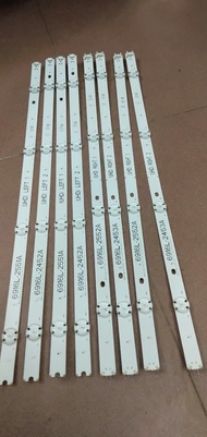 thanh led tivi LG 49UH610 bóng bé bộ gồm 8 thanh