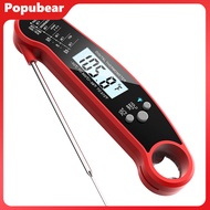Cooking Thermometer Instant Read Waterproof Backlit Display Folding Handheld Wireless Probe Digital