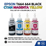 1 Set Refill Ink T664 (C,M,Y,BK) for EPSON PRINTER