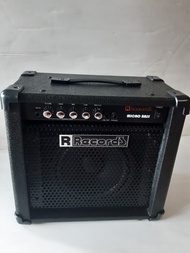 แอมป์เบส Records รุ่น Microbass + สายแจ็ค 25วัตต์ ลำโพง8"