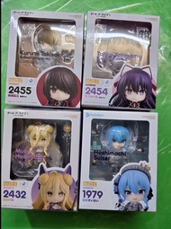 售全新日版/行版[現貨]:GSC  Q版 figure 黏土人No.2454 夜刀神十香& No.2455時崎狂三 & No.2432 星宮六喰 約會大作戰 & No.1979 星街彗星 Hololi