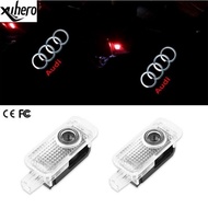 4PCS Door Light LOGO Projection Light Light for Audi Welcome Light A4 A6 Q3 Q5 Q7