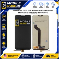 MOBILESPARE.MY | XI4 MI A2 LITE/ 6 PRO M1805D1SG  M1805D1SI  M1805D1SC  COMPATIBLE MOBILE LCD REPLAC