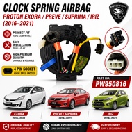 Stereng Hon Spiral Clock Spring Cable Proton Iriz Exora Suprima Preve 2016 2019 Airbag Horn Sensor 1