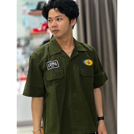 LUMO SHIRT - SHR ARMY WORK 02