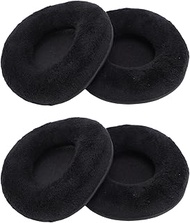 Generic 4Pcs Ear Pads, 85mm Diameter Velvet Sponge Ear Cushions for Headphone, 2Pairs Ergonomic Head