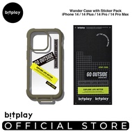 Bitplay- Wander iPhone 14 6.1/ 14 Pro/ 14 Plus/ 14 Pro Max Case Transparent Phone Case With Sticker 