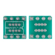 DIP8/SOP8 Adapter Board In-Line Adapter Patch Adapter 1.27mm to 2.54mm Pitch IC Test Board