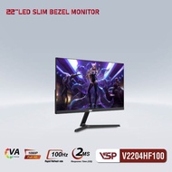 Màn hình máy tính 22inch VSP V2204HF100 [TRẮNG] (21.5" VA Full HD 100Hz 2ms HDMI+VGA) - Hàng chính h