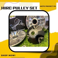 HIRC PULLEY SET FOR NMAX/AEROX/M3/GRAVIS/GEAR/FAZZIO/MSI/MIO/CLICK/BEAT FI/PCX160