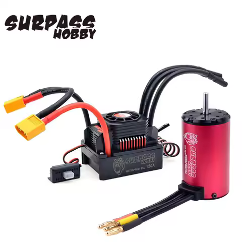 RC Car 1:8 Parts Waterproof 4068 4076 1350KV 2000KV 2050KV 2250KV 2650KV Brushless Motor 120A 150A E