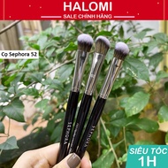 Sephora 52 small foundation brush with soft bristles specialized for professional makeup HALOMI Seph