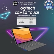 Logitech Combo Touch Keyboard Case for iPad Air 10.9" (4/5 Gen) - 920-010296