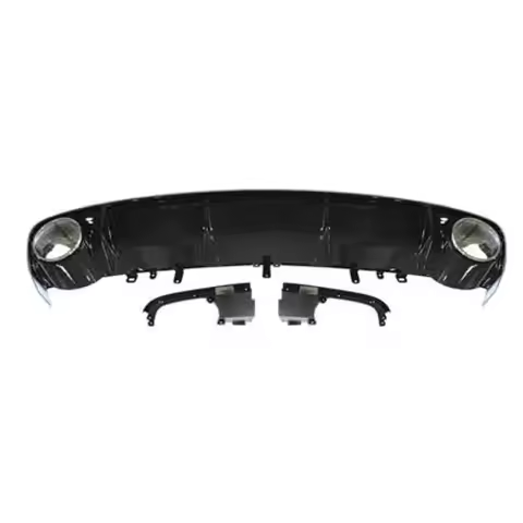 Suitable for A6 grade RS6 rear diffuser, RS6 standard rear lip with tailpipe, suitable Suitable for 