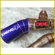 § ❏ ♚ DAENG SAI4 OPEN PIPE WITH SILENCER FOR RAIDER 150 CARB