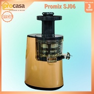 Promix SJ06 slow juicer (SJ-06) - 150W - Juices vegetables - pineapple scent well - limits jams - 3 