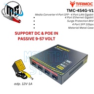 Gigabit 4 Port Switch + 4 SFP Uplink POE | Unmanaged 4 Port Hub Switch