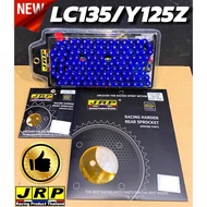 SPROCKET SET JRP 415 DARK BLUE SPOKET GOLD 28T-42T FRONT SPOKET GOLD 14T/15T/16T Y15ZR RS150 RSX LC1