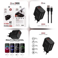 Zbox Z830 22.5W Charger (Support Fast Charging/Flash Charging/Turbo Charging & VOOC)