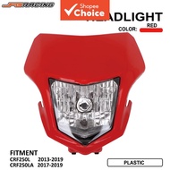 Front Headlight for CRF250L,Dirt Bike Head Light Kit for CRF 250L 2013-2019/CRF250LA 2017-2019