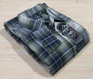 Kemeja Flanel Pria Jumbo Big Size – Kotak-Kotak Premium XXL XXXL XXXXL Lengan Panjang
