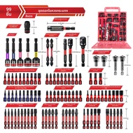 Geinxurn 99 ชิ้น 1 "/2" Impact ไขควง Bits Set Magnetic Driver Bits Tips Drywall Screw Setter พร้อมกล