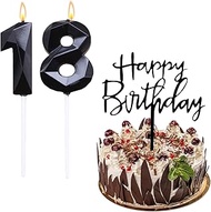 Birthday Candles Numbers 18, Cake Decoration 18th Birthday Girl, Cake Decoration Girl 18th Birthday,