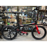 TRS CONGO 20"(451) Folding Bike Aluminium With Shimano 8SP Basikal Lipat /Bicycle Foldable (Ready St