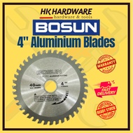 BOSUN 4" 40T TCT Saw Blade Aluminium Cutting Disc