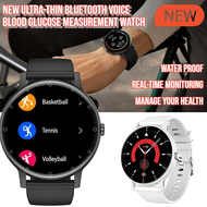 Waterproof Smart Sport Watch ultra-thin Bluetooth voice blood glucose measurement watch blood glucose measuring Fitness Tracker