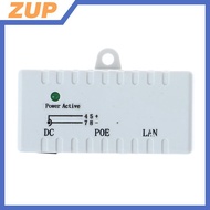 ZUP 12V - 48V Passive POE injector for IP Camera VoIP Phone Netwrok AP device New