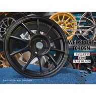 WEDSSPORT TC105N 15INC SPORT RIM BARU MYVI ALZA JAZZ VIOS AXIA BEZZA