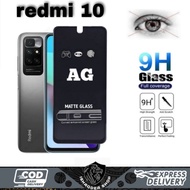 TEMPERED GLASS AG MATTE REDMI 10 10 Prime 9T 9 9A 9C 8 TEMPERED AG MATTE ANTI SPY
