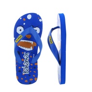 BAHAMAS KIDS BLUE YELLOW SLIPPER