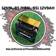 12N9L YB9L BATTERY MOTORCYCLE BATERI MOTOR JAGUH 175 XTREME 150I NIMOTA CK9 BRIXTON 150 SKYLINE 200
